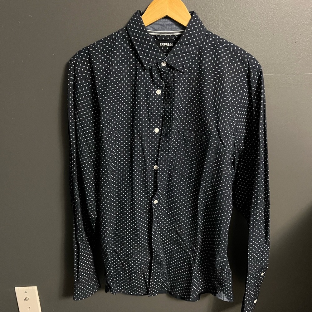 Express long sleeve button down